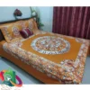 100% Cotton Exclusive King Size Bedsheet With Matching Pillow Covers