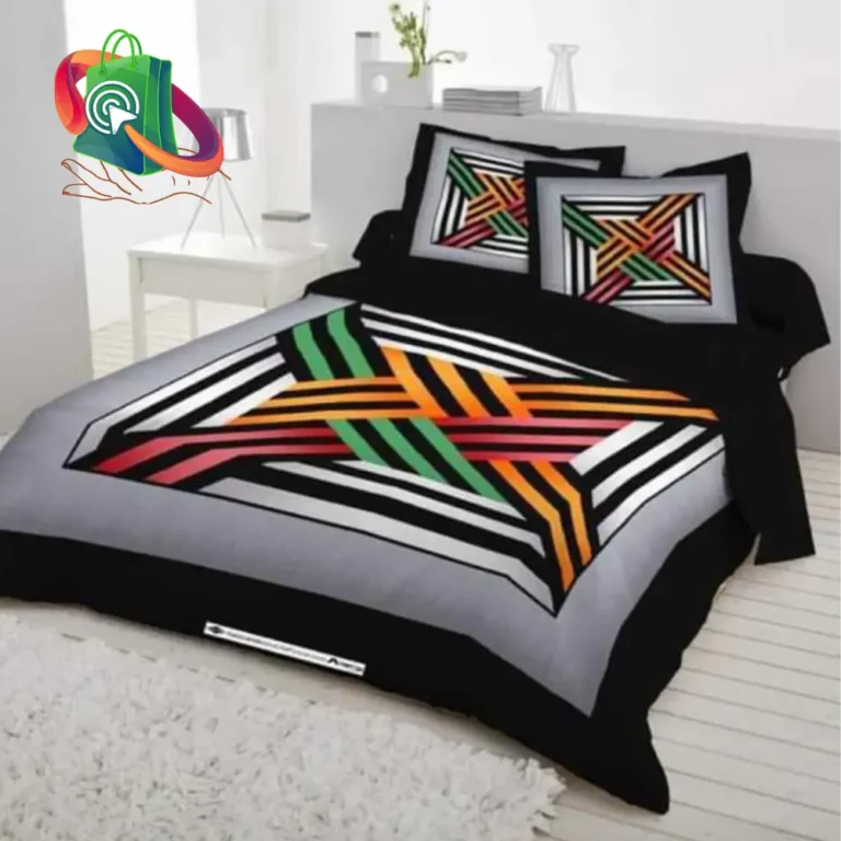 Luxury King size Bed Sheet with Matching Pillow covers