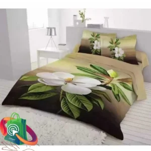 Cotton Double Size Bedsheet with Matching Pillow covers