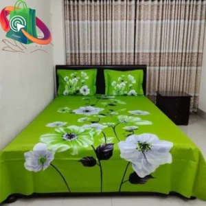 Luxury King size Bed Sheet with Matching Pillow covers