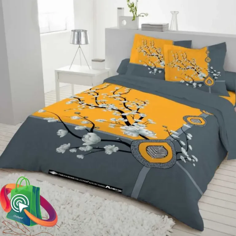 Luxury King size Bed Sheet with Matching Pillow covers