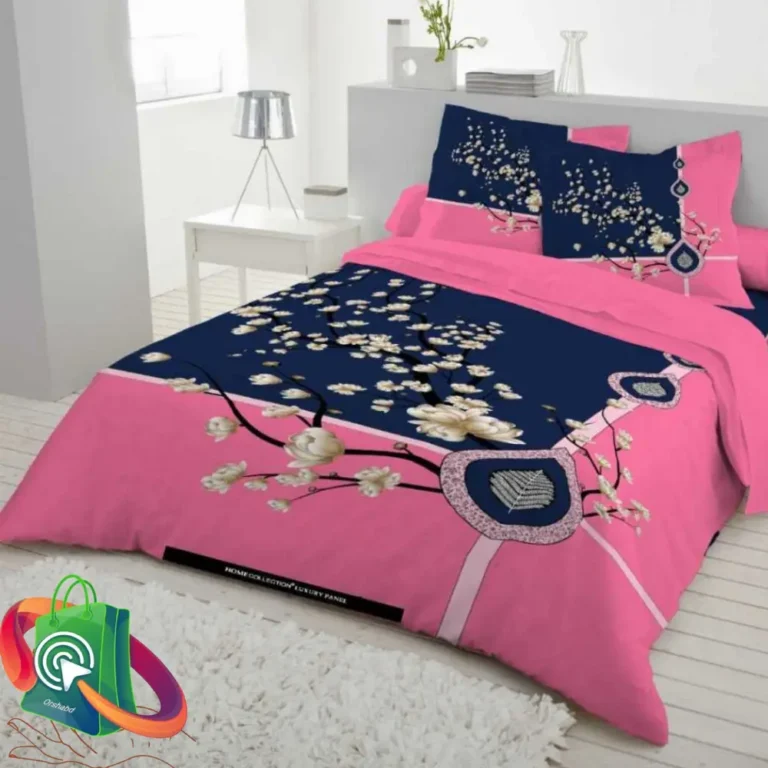 Luxury King size Bed Sheet with Matching Pillow covers