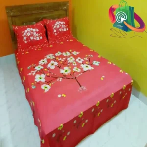 Luxury King size Bed Sheet with Matching Pillow covers